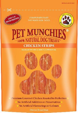 Pet Munchies Chicken Strips Dog Treats